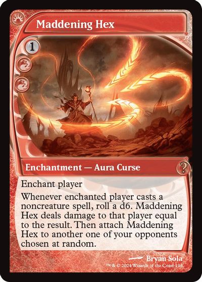 Maddening Hex (Future Sight) card art