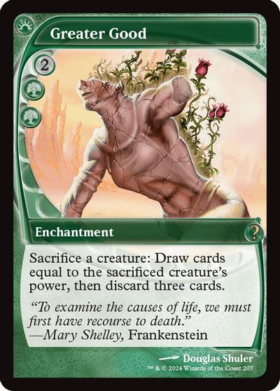 Greater Good (Future Sight) card art