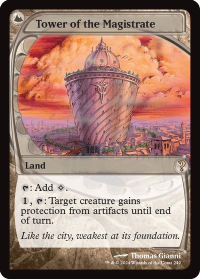 Tower of the Magistrate (Future Sight) card art
