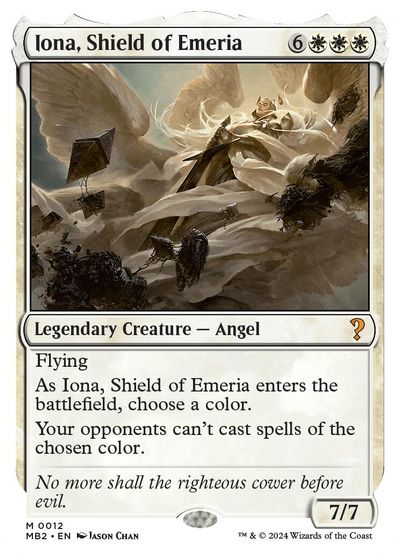 Iona, Shield of Emeria (White Border) card art