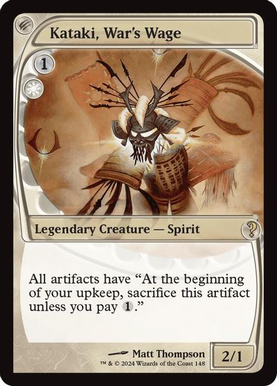 Kataki, War's Wage (Future Sight) card art