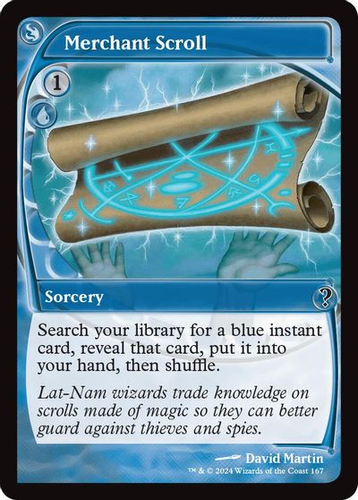 Merchant Scroll (Future Sight) card art