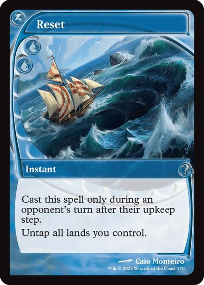 Reset (Future Sight) card art
