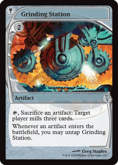 Grinding Station (Future Sight) card art