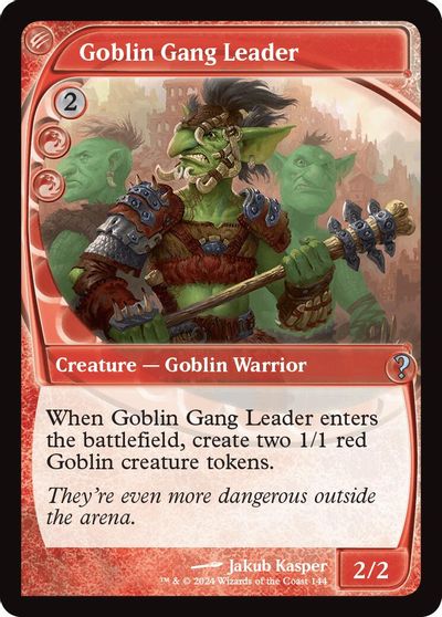 Goblin Gang Leader (Future Sight) card art
