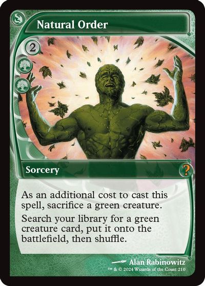 Natural Order (Future Sight) card art