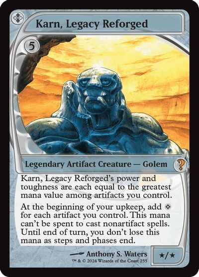 Karn, Legacy Reforged (Future Sight) card art