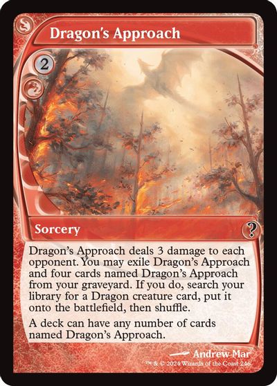 Dragon's Approach (Future Sight) card art