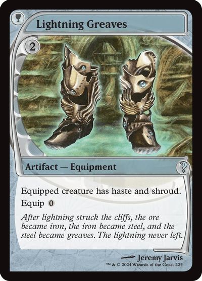 Lightning Greaves (Future Sight) card art