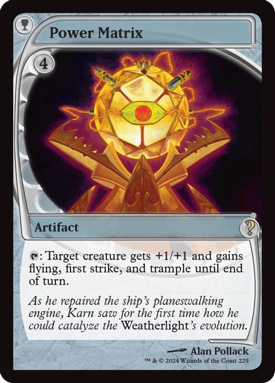 Power Matrix (Future Sight) card art