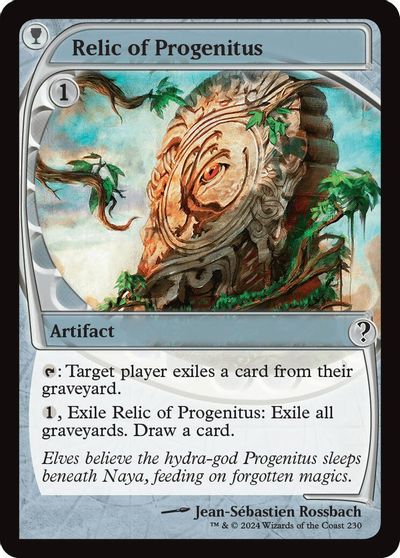Relic of Progenitus (Future Sight) card art