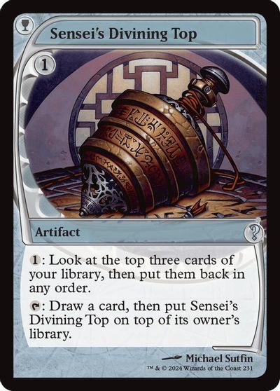 Sensei's Divining Top (Future Sight) card art