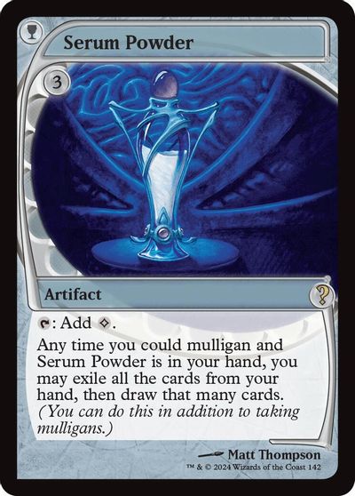 Serum Powder (Future Sight) card art