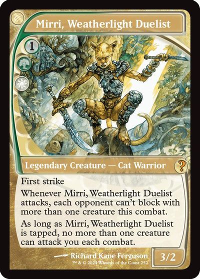 Mirri, Weatherlight Duelist (Future Sight) card art