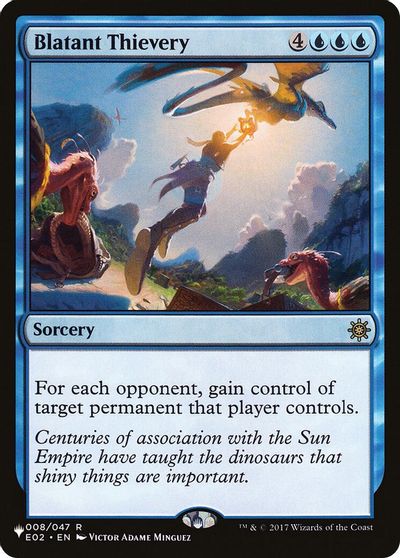 Blatant Thievery card art