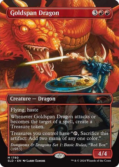 Goldspan Dragon card art