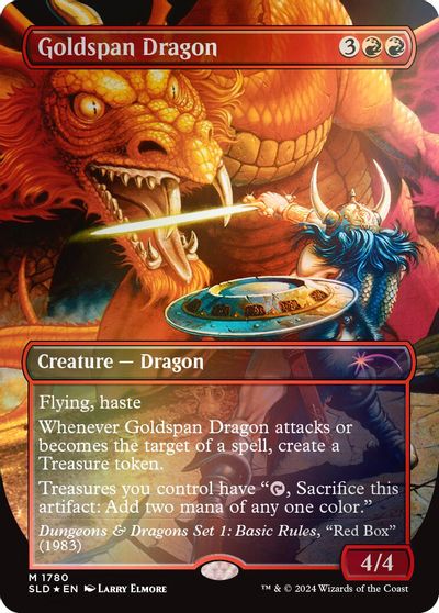 Goldspan Dragon (Rainbow Foil) card art