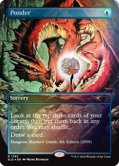 Ponder (1783) (Rainbow Foil) card art