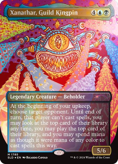 Xanathar, Guild Kingpin (Rainbow Foil) card art