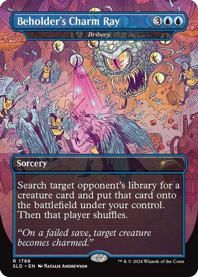 Beholder's Charm Ray - Bribery card art