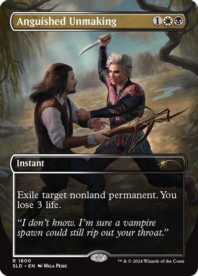 Anguished Unmaking (1800) card art