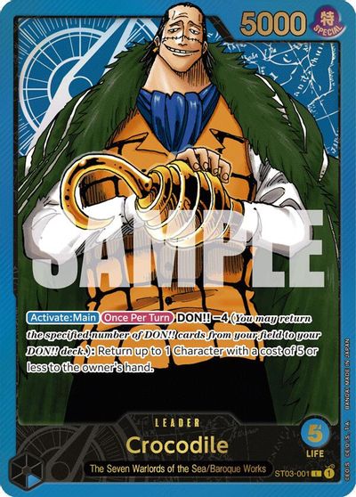 Crocodile (Premium Card Collection -Leader Collection-) card art