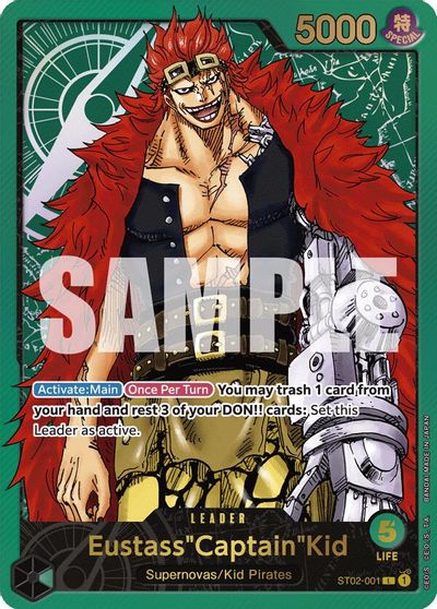 Eustass"Captain"Kid (Premium Card Collection -Leader Collection-) card art