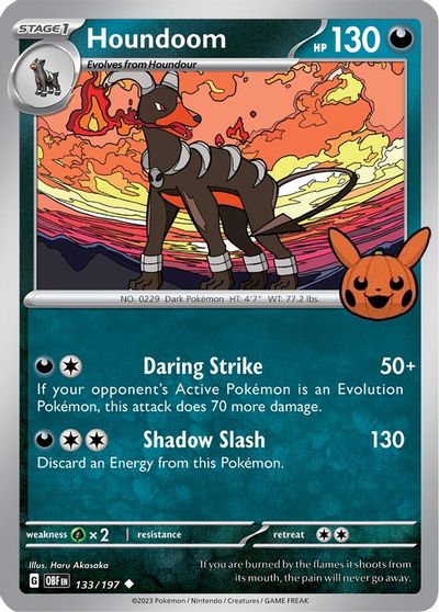 Houndoom card art