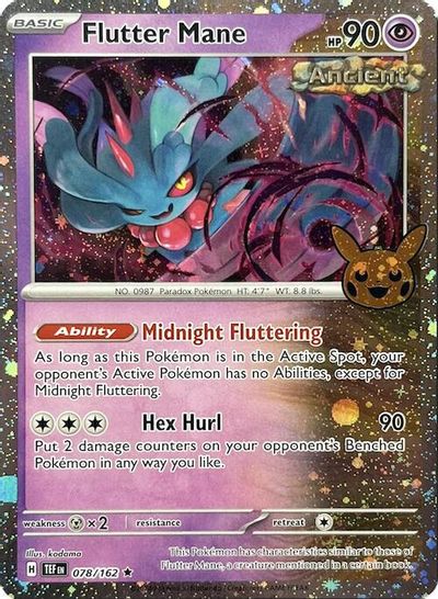 Flutter Mane (Cosmos Holo) card art