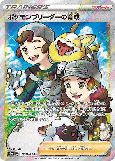 Pokemon Breeder's Nurturing - 078/070 card art