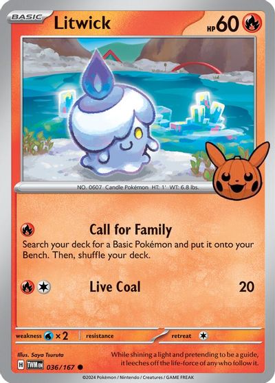 Litwick card art