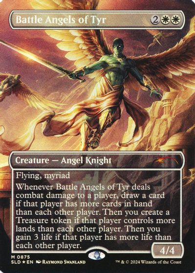 Battle Angels of Tyr (Rainbow Foil) card art