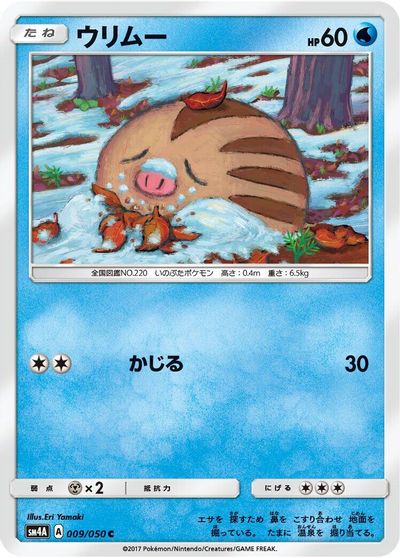 Swinub card art