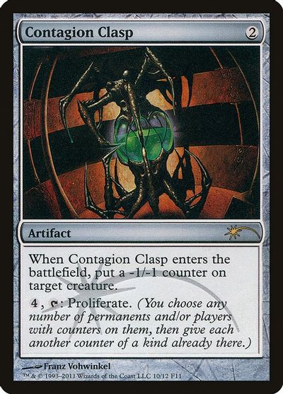 Contagion Clasp card art