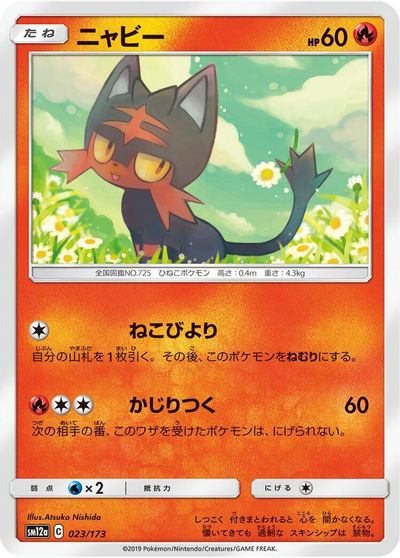 Litten card art