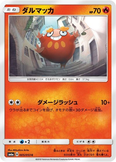 Darumaka card art