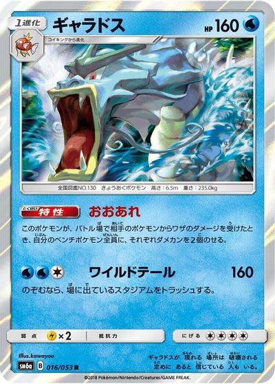 Gyarados card art