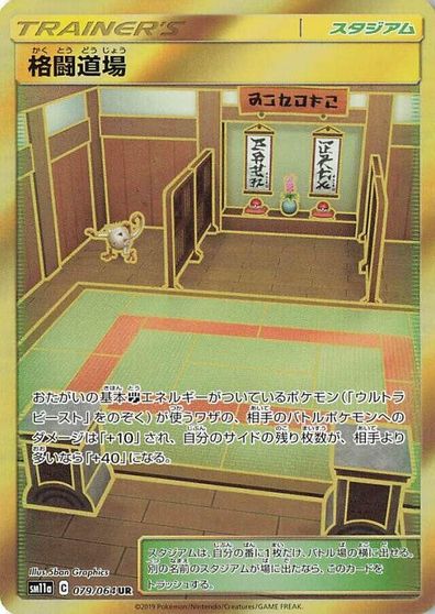 Martial Arts Dojo card art