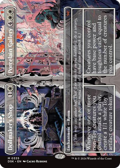 Dollmaker's Shop // Porcelain Gallery (Borderless) card art