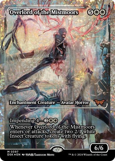 Overlord of the Mistmoors (Showcase) (Fracture Foil) card art