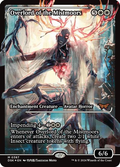 Overlord of the Mistmoors (Showcase) card art