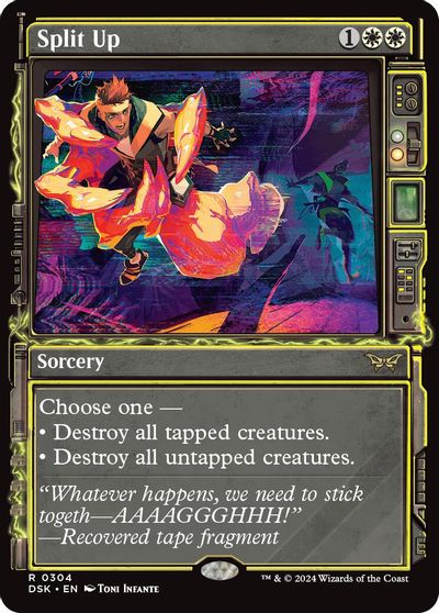 Split Up (Showcase) card art