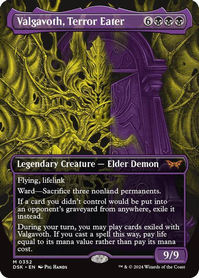 Valgavoth, Terror Eater (Showcase) card art
