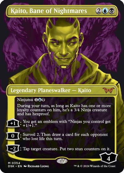 Kaito, Bane of Nightmares (Showcase) card art