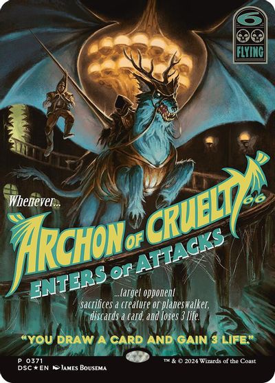 Archon of Cruelty (Showcase) card art