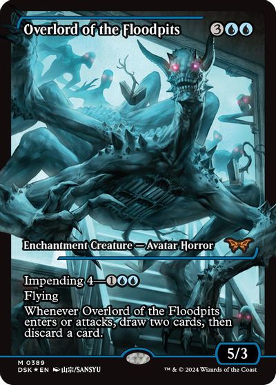 Overlord of the Floodpits (Showcase) card art