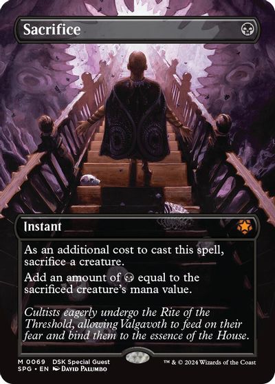 Sacrifice (Borderless) card art