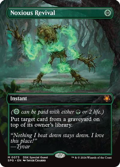 Noxious Revival (Borderless) card art