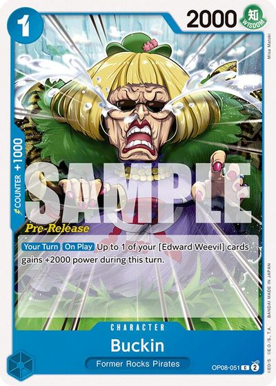 Buckin card art