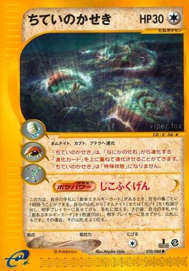 Buried Fossil card art